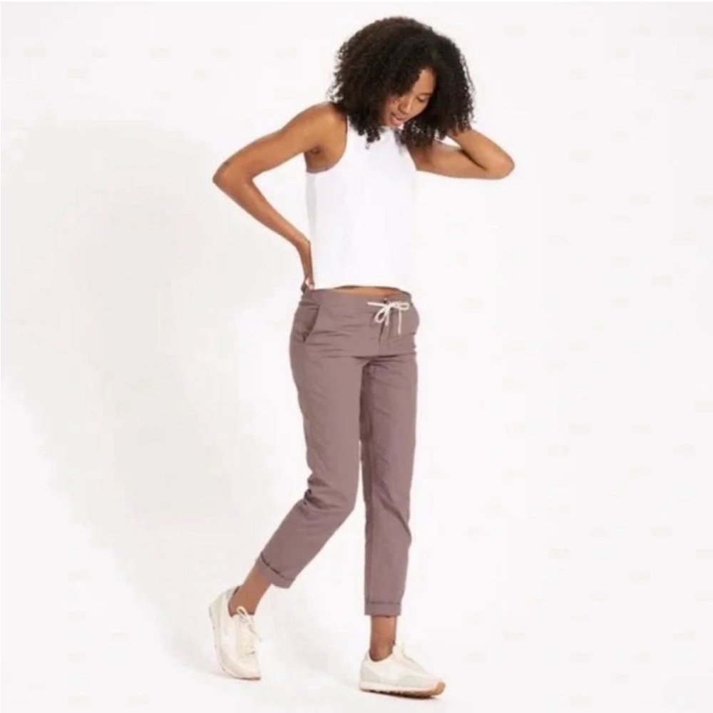 Vuori Ripstop Pant - Women's Size XS, Mauve - Excellent Condition